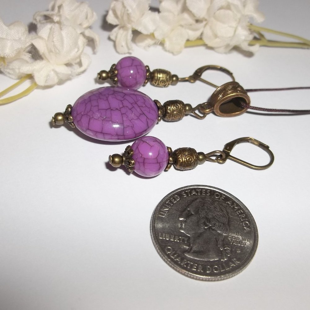 Necklace Earring Set Matching Jewelry Gift Idea for Her Girl Woman Ladies 6194 - Picture 3 of 9